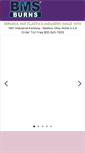 Mobile Screenshot of bmsburns.com